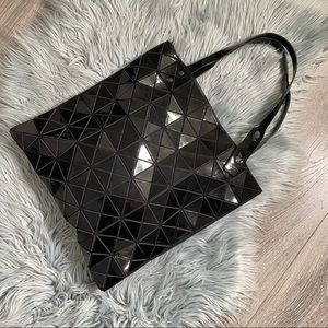 Issey Miyake Bao Bao Black Zip Top Tote